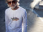 nachhaltiges T-Shirt - Piranha, 100% Baumwolle (Bio-Baumwolle), langer Arm, vegan und fair