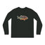 nachhaltiges T-Shirt - Piranha, 100% Baumwolle (Bio-Baumwolle), langer Arm, vegan und fair Black