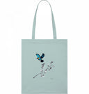 Eisvogel Stoffbeutel Vegan | Bio-Baumwolle GOTS | Nachhaltige Tasche