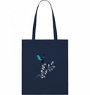 Eisvogel Stoffbeutel Vegan | Bio-Baumwolle GOTS | Nachhaltige Tasche