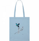 Eisvogel Stoffbeutel Vegan | Bio-Baumwolle GOTS | Nachhaltige Tasche