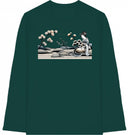 Besinnung - T-Shirt mit langem Arm - JulesClothing FAVes - 39894_45384 - Longsleeve