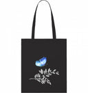 blauer Schmetterling - JulesClothing FAVes - 41515_25121 - Stoffbeutel