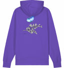 blauer Schmetterling - Hoodie - JulesClothing FAVes - 41513_38845 - Hoodie