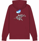 blauer Schmetterling - Hoodie - JulesClothing FAVes - 41513_38854 - Hoodie