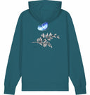 blauer Schmetterling - Hoodie - JulesClothing FAVes - 41513_38863 - Hoodie