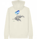 blauer Schmetterling - Hoodiejacke - JulesClothing FAVes - 41511_45326 - Hoodiejacke