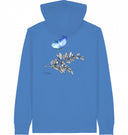 Blauer Schmetterling - Hoodiejacke - JulesClothing FAVes - 45102_45323 - Shirt