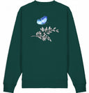 blauer Schmetterling - Sweatshirt - JulesClothing FAVes - 41514_38232 - Sweatshirt