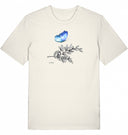 blauer Schmetterling - T-Shirt mit kurzem Arm - JulesClothing FAVes - 41512_39322 - T-Shirt