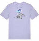 blauer Schmetterling - T-Shirt mit kurzem Arm - JulesClothing FAVes - 41512_39317 - T-Shirt