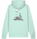 Bunte Fische | Hoodie | Vegan | Bio-Baumwolle | Natural Raw | Frau