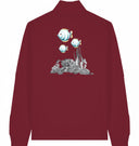 bunte Fische - Sweater mit Reißverschluss - JulesClothing FAVes - 41461_45950 - Sweater mit Zipper