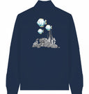 bunte Fische - Sweater mit Reißverschluss - JulesClothing FAVes - 41461_45980 - Sweater mit Zipper