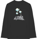 bunte Fische - T-Shirt mit langem Arm - JulesClothing FAVes - 41462_45366 - Longsleeve