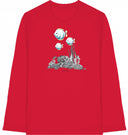 bunte Fische - T-Shirt mit langem Arm - JulesClothing FAVes - 41462_45374 - Longsleeve