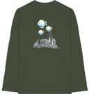 bunte Fische - T-Shirt mit langem Arm - JulesClothing FAVes - 41462_45422 - Longsleeve