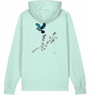 Eisvogel | Hoodie | Vegan | Bio-Baumwolle | Natural Raw | Frau