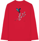 Eisvogel - T-Shirt mit langem Arm - JulesClothing FAVes - 41494_45374 - Longsleeve