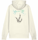 Fischschwarm | Hoodie | Vegan | Bio-Baumwolle | Natural Raw | Mann