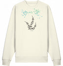 Fischschwarm | Sweatshirt | Vegan | Bio-Baumwolle | Natural Raw | Mann