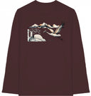 Flug - T-Shirt mit langem Arm - JulesClothing FAVes - 39897_45408 - Longsleeve