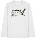 Flug - T-Shirt mit langem Arm - JulesClothing FAVes - 39897_45360 - Longsleeve