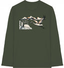 Flug - T-Shirt mit langem Arm - JulesClothing FAVes - 39897_45424 - Longsleeve