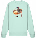 Gans Sweatshirt Vegan Bio-Baumwolle Natural Raw Frau