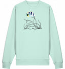 Gestreifter Fisch | Sweatshirt | Vegan | Bio-Baumwolle | Natural Raw | Frau