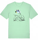 gestreifter Fisch - T-Shirt mit kurzem Arm - JulesClothing FAVes - 41480_45076 - T-Shirt
