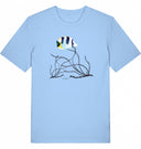 gestreifter Fisch - T-Shirt mit kurzem Arm - JulesClothing FAVes - 41480_39384 - T-Shirt