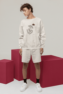 Hummel Sweatshirt Vegan Bio-Baumwolle Natural Raw Mann