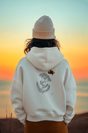 Hummel Hoodie Vegan Bio-Baumwolle Natural Raw Frau