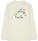 Katzen - Cat Stretch - Longsleeve - JulesClothing FAVes - 41380_45390 - Shirt