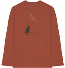 Katzen - Cat with Löwenzahn - Longsleeve - JulesClothing FAVes - 41331_45446 - Shirt