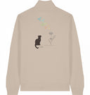 Katzen - Cat with Löwenzahn - Sweater mit Zipper - JulesClothing FAVes - 41330_45932 - Shirt