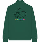 Katzen - Sleeping Beauty - Sweater mit Zipper - JulesClothing FAVes - 41347_45940 - Shirt