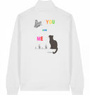 Katzen - You and Me - Sweater mit Zipper - JulesClothing FAVes - 41363_45915 - Shirt
