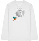 Kolibri - T-Shirt mit langem Arm - JulesClothing FAVes - 41534_45358 - Longsleeve