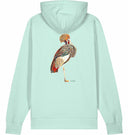 Kranich | Hoodie | Vegan | Bio-Baumwolle | Natural Raw | Frau