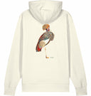 Kranich | Hoodie | Vegan | Bio-Baumwolle | Natural Raw | Mann