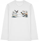 Leichtigkeit - T-Shirt mit langem Arm - JulesClothing FAVes - 39890_45360 - Longsleeve