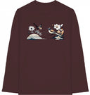 Leichtigkeit - T-Shirt mit langem Arm - JulesClothing FAVes - 39890_45408 - Longsleeve