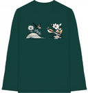 Leichtigkeit - T-Shirt mit langem Arm - JulesClothing FAVes - 39890_45384 - Longsleeve