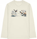 Leichtigkeit - T-Shirt mit langem Arm - JulesClothing FAVes - 39890_45392 - Longsleeve