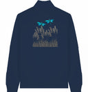 Libellen - Sweater mit Reißverschluss - JulesClothing FAVes - 41501_45980 - Sweater mit Zipper