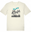 Libellen T-Shirt Vegan Bio-Baumwolle Natural Raw Frau