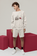 Marienkäfer Sweatshirt Vegan Bio-Baumwolle Natural Raw Mann