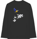 Meise - T-Shirt mit langem Arm - JulesClothing FAVes - 41454_45366 - Longsleeve